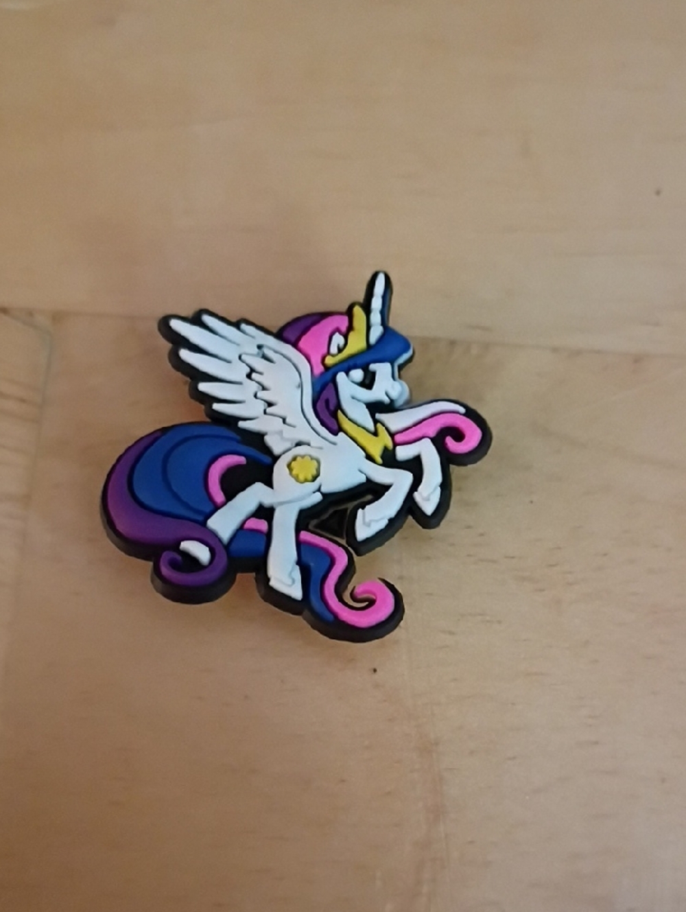 10 for $10 Jibbitz Croc Charms - White Unicorn w/ Wings - New Shoe Charm